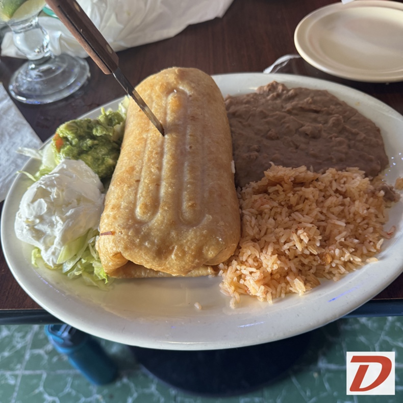 CHIMICHANGA (Chicken)